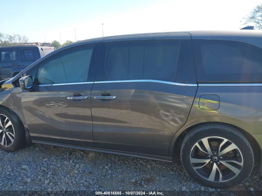 2018 Honda Odyssey Elite VIN: 5FNRL6H94JB083343 Lot: 40516585