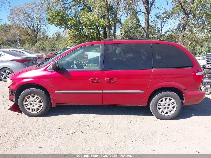 2002 Dodge Caravan Sport VIN: 1B4GP453X2B574436 Lot: 40516650