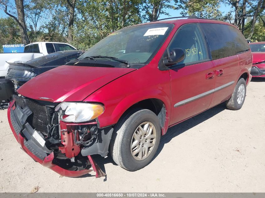 2002 Dodge Caravan Sport VIN: 1B4GP453X2B574436 Lot: 40516650