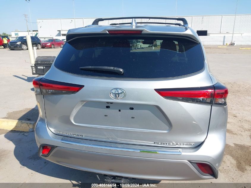 2021 Toyota Highlander Platinum VIN: 5TDFZRBH9MS159030 Lot: 40516654