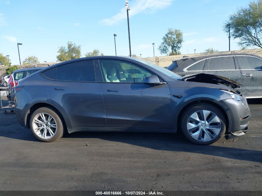 2023 Tesla Model Y Awd/Long Range Dual Motor All-Wheel Drive VIN: 7SAYGDEE5PF852742 Lot: 40516666