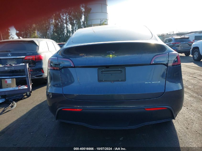 2023 Tesla Model Y Awd/Long Range Dual Motor All-Wheel Drive VIN: 7SAYGDEE5PF852742 Lot: 40516666