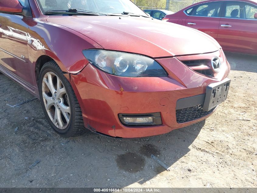 2008 Mazda Mazda3 S Touring VIN: JM1BK323X81121376 Lot: 40516684