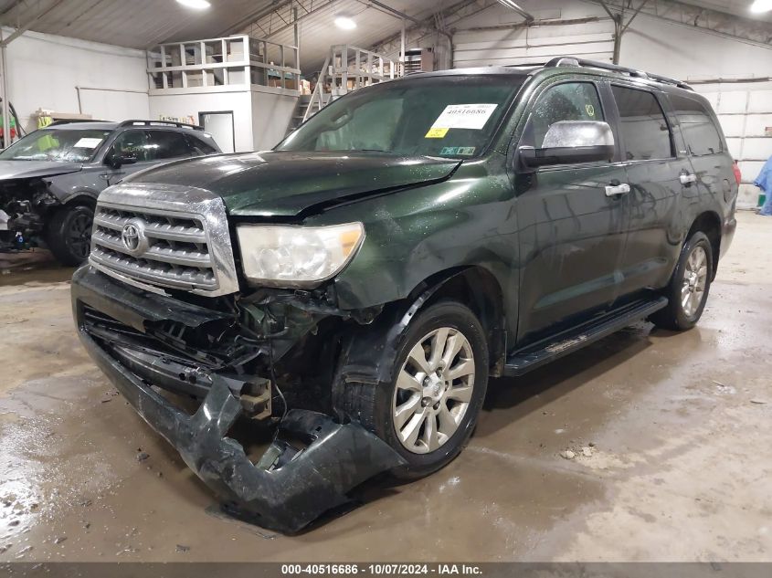 5TDDY5G15AS037811 2010 Toyota Sequoia Platinum