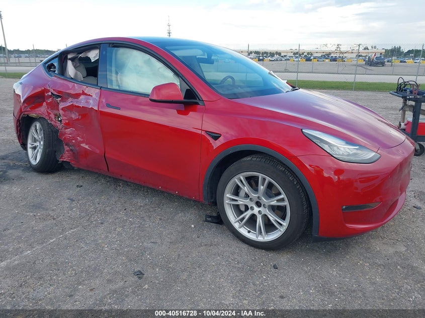 2021 TESLA MODEL Y  (VIN: 5YJYGDEE9MF189989)