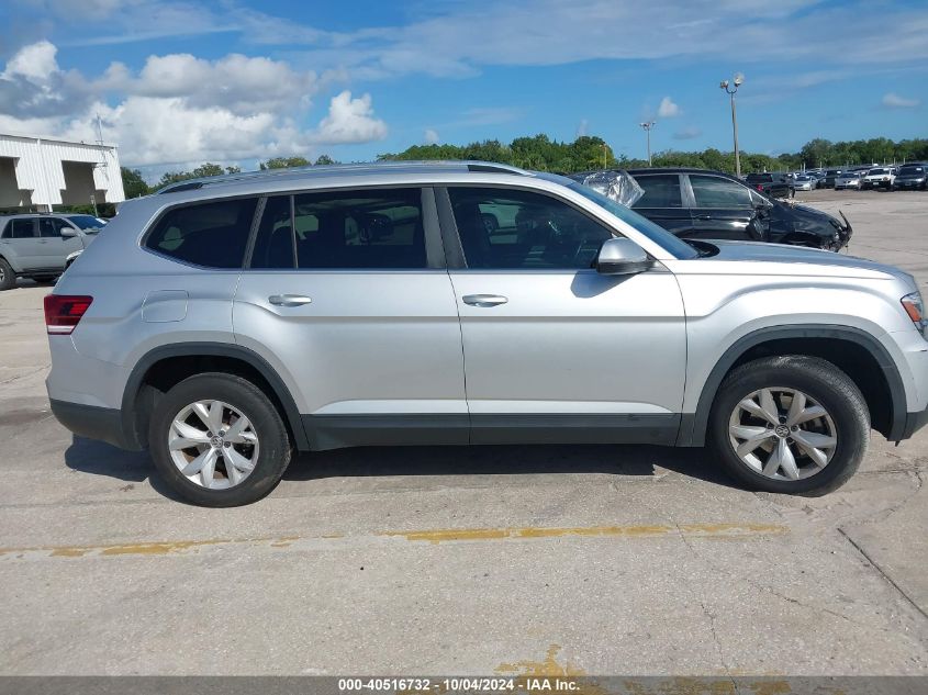 2018 Volkswagen Atlas 3.6L V6 Se/3.6L V6 Se W/Technology VIN: 1V2DR2CA9JC523409 Lot: 40516732