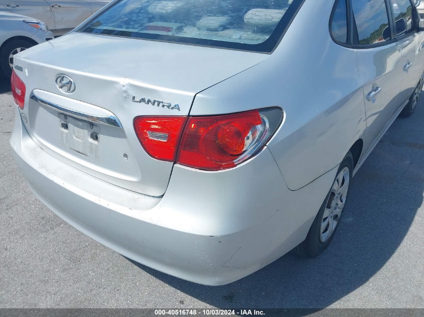 2010 Hyundai Elantra Gls VIN: KMHDU4AD1AU855617 Lot: 40516748