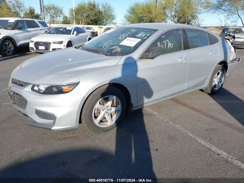 1G1ZB5ST6JF289592 2018 CHEVROLET MALIBU - Image 2