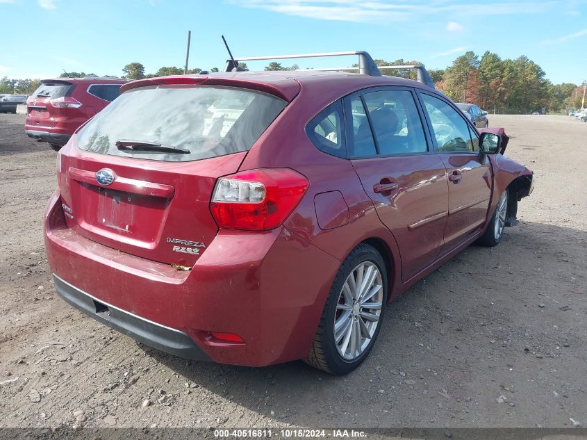 2014 Subaru Impreza 2.0I Premium VIN: JF1GPAD60E8260718 Lot: 40516811