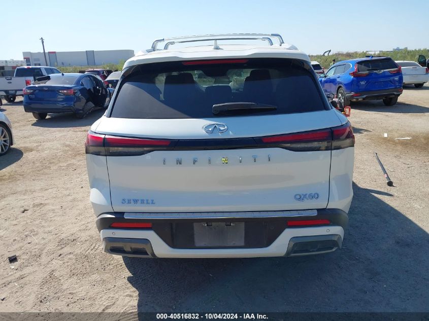 2023 Infiniti Qx60 Sensory VIN: 5N1DL1GR2PC333372 Lot: 40516832