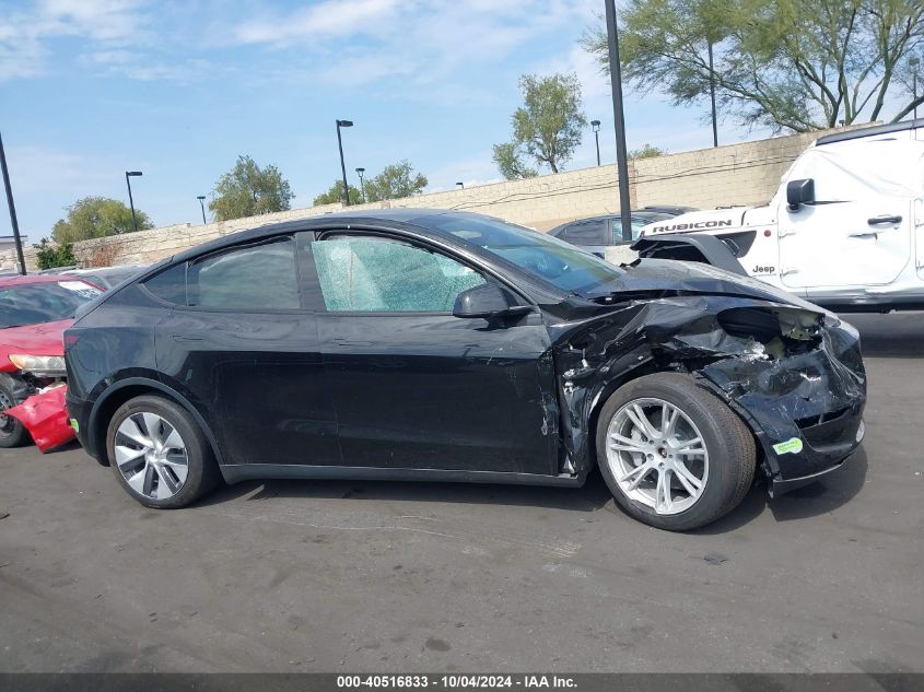 2023 Tesla Model Y Awd/Long Range Dual Motor All-Wheel Drive VIN: 7SAYGDEE2PA022992 Lot: 40516833