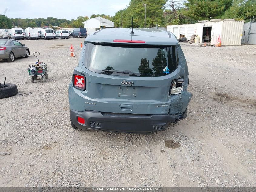 2018 Jeep Renegade Sport 4X4 VIN: ZACCJBAB6JPH63643 Lot: 40516844