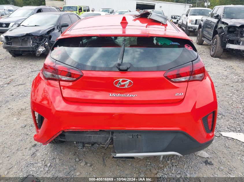 2020 Hyundai Veloster 2.0 VIN: KMHTG6AF1LU023682 Lot: 40516869