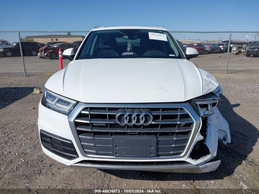 2018 Audi Q5 2.0T Premium/2.0T Tech Premium VIN: WA1BNAFY8J2007548 Lot: 40516873