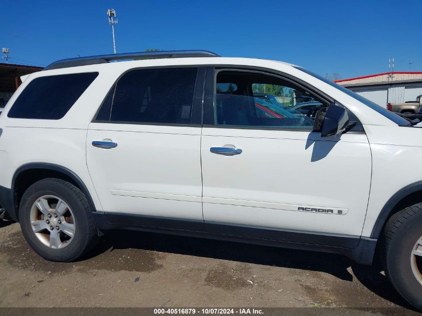 1GKER13707J111666 2007 GMC Acadia Sle-1