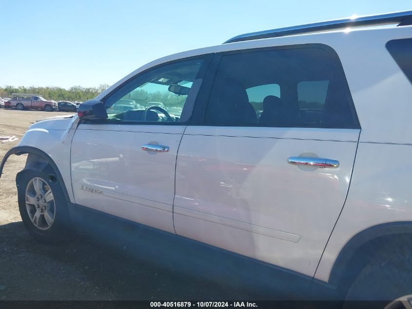 1GKER13707J111666 2007 GMC Acadia Sle-1