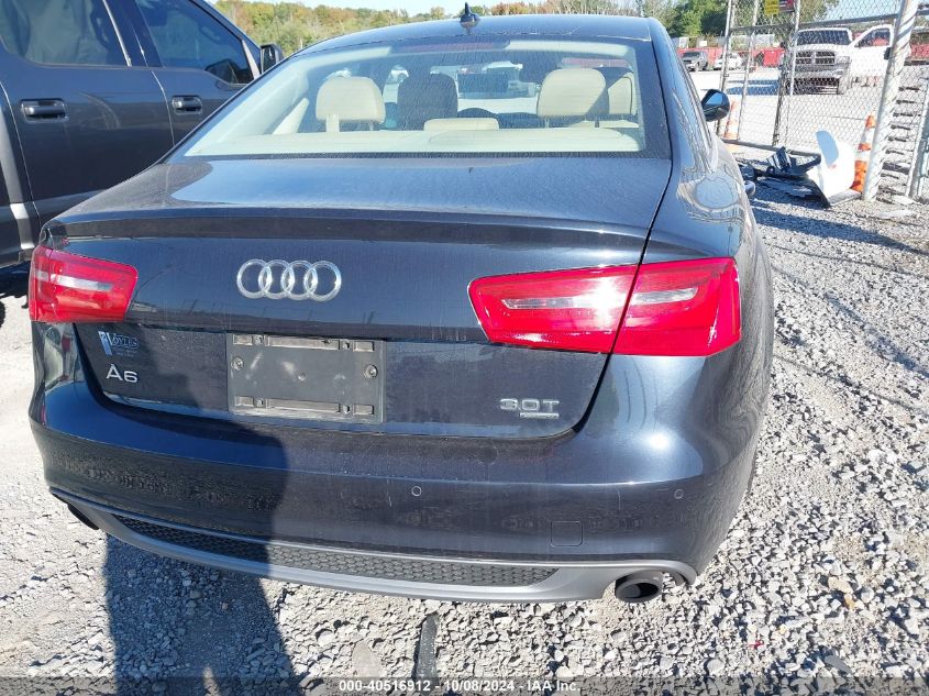 2013 Audi A6 Prestige VIN: WAUHGAFC5DN158376 Lot: 40516912