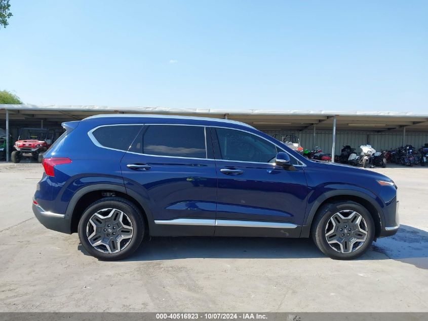 2021 Hyundai Santa Fe Limited VIN: 5NMS44AL8MH312599 Lot: 40516923