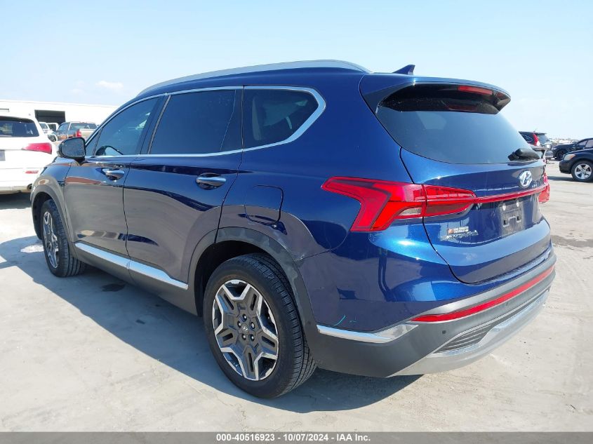 2021 Hyundai Santa Fe Limited VIN: 5NMS44AL8MH312599 Lot: 40516923