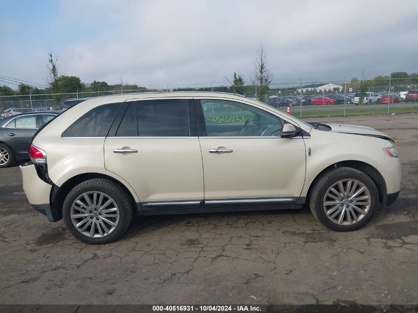 2014 Lincoln Mkx VIN: 2LMDJ8JK8EBL11551 Lot: 40516931