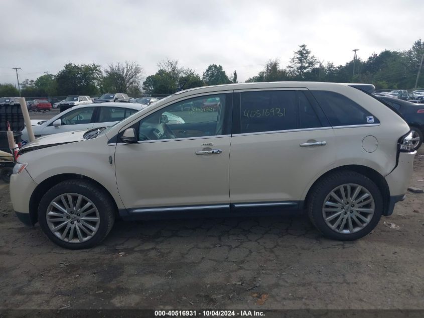 2LMDJ8JK8EBL11551 2014 Lincoln Mkx