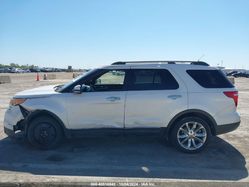 2013 Ford Explorer Limited VIN: 1FM5K7F88DGB88698 Lot: 40516940