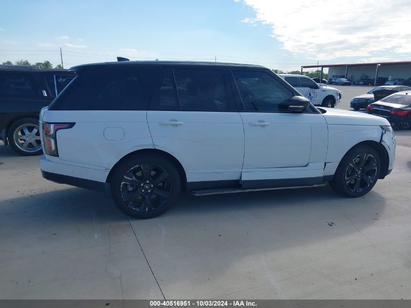 2019 Land Rover Range Rover 5.0L V8 Supercharged VIN: SALGS2RE7KA530586 Lot: 40516951