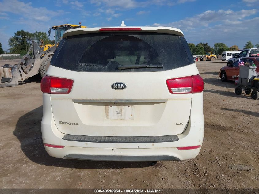 2015 Kia Sedona Lx VIN: KNDMB5C15F6039153 Lot: 40516954