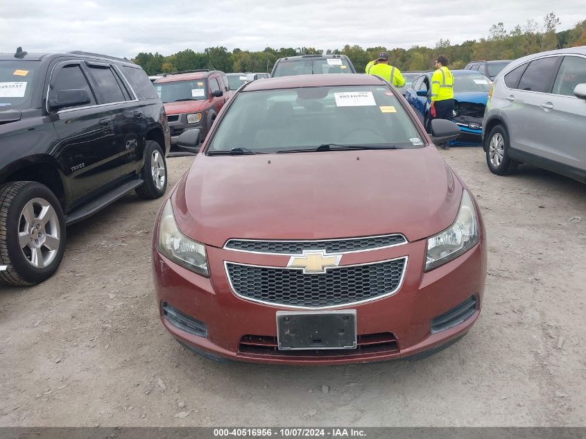 1G1PA5SH2D7207961 2013 Chevrolet Cruze Ls Auto