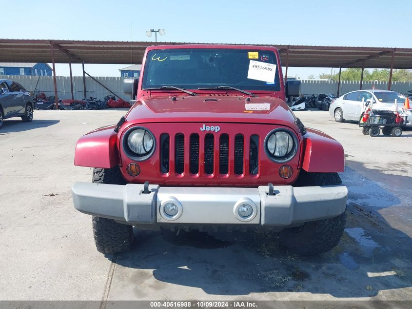 2013 Jeep Wrangler Unlimited Sahara VIN: 1C4BJWEG7DL552517 Lot: 40516988