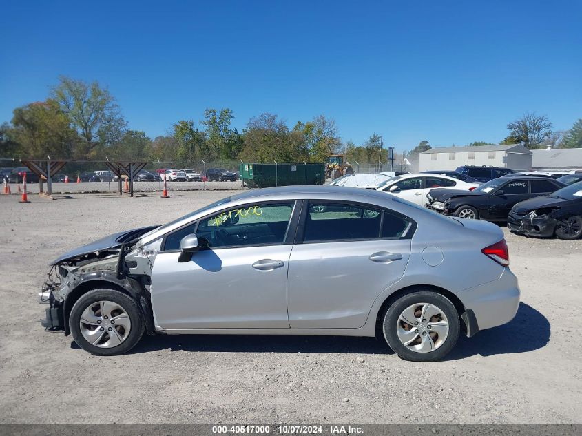 19XFB2F54DE056328 2013 Honda Civic Lx