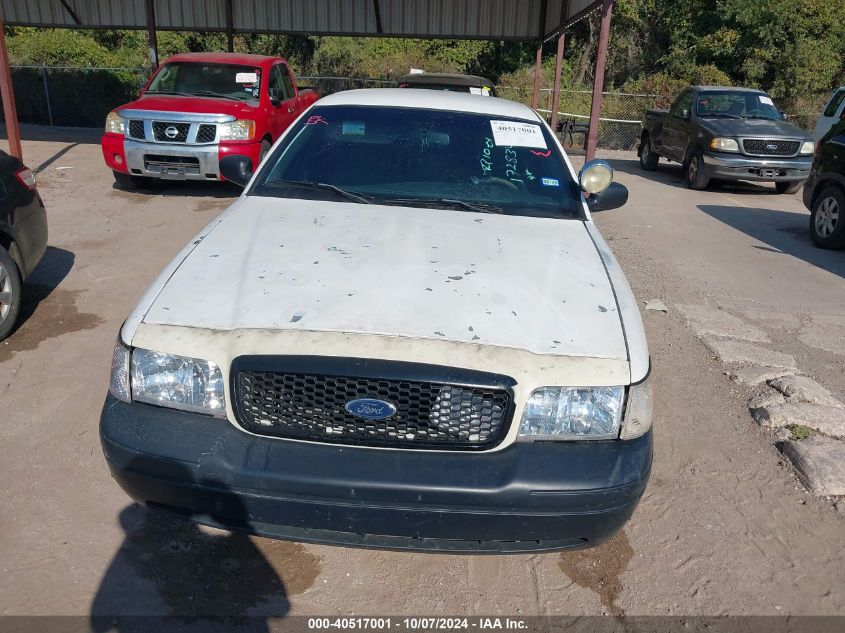 2011 Ford Crown Victoria Police Interceptor VIN: 2FABP7BV7BX172834 Lot: 40517001