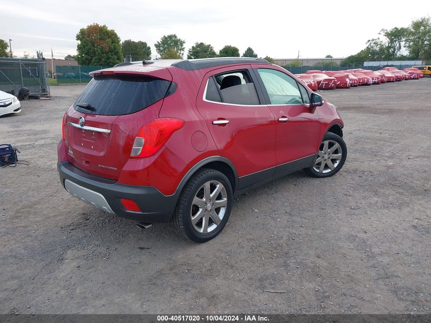 Vin: kl4cjbsb1eb633584, lot: 41005764, buick encore convenience 20144