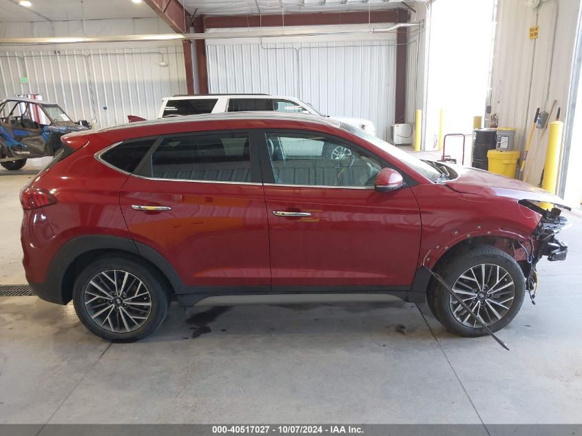 2021 Hyundai Tucson Limited/Sel/Sport/Ultimat VIN: KM8J3CAL5MU390531 Lot: 40517027