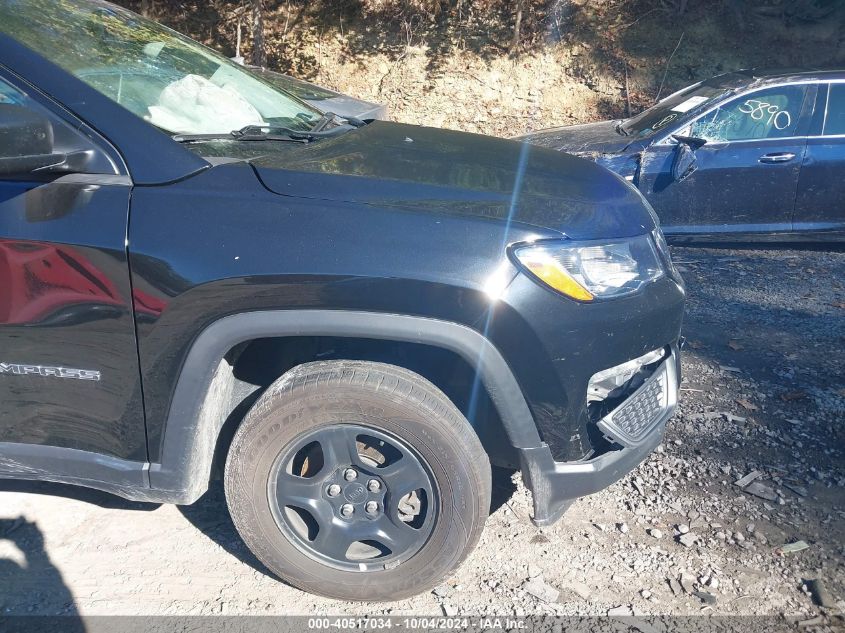 2021 Jeep Compass Sport 4X4 VIN: 3C4NJDAB9MT591500 Lot: 40517034