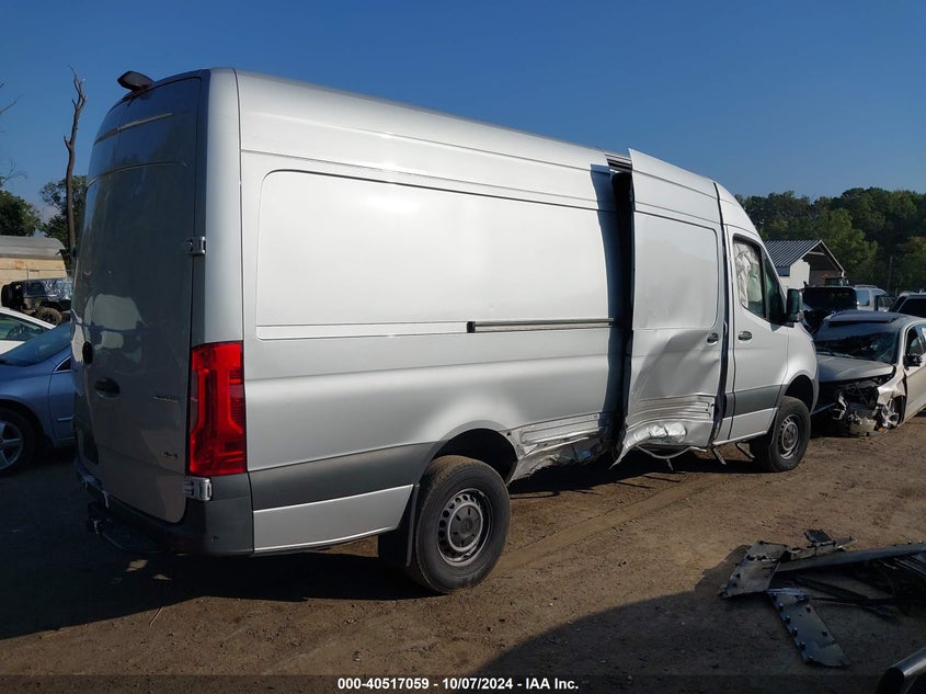 2021 MERCEDES-BENZ SPRINTER 2500 HIGH ROOF V6 VIN: W1Y4ECVY1MT078466