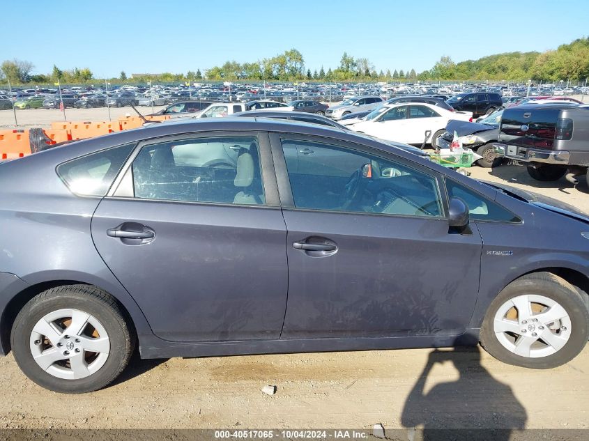 2011 Toyota Prius Three VIN: JTDKN3DU6B0305532 Lot: 40517065