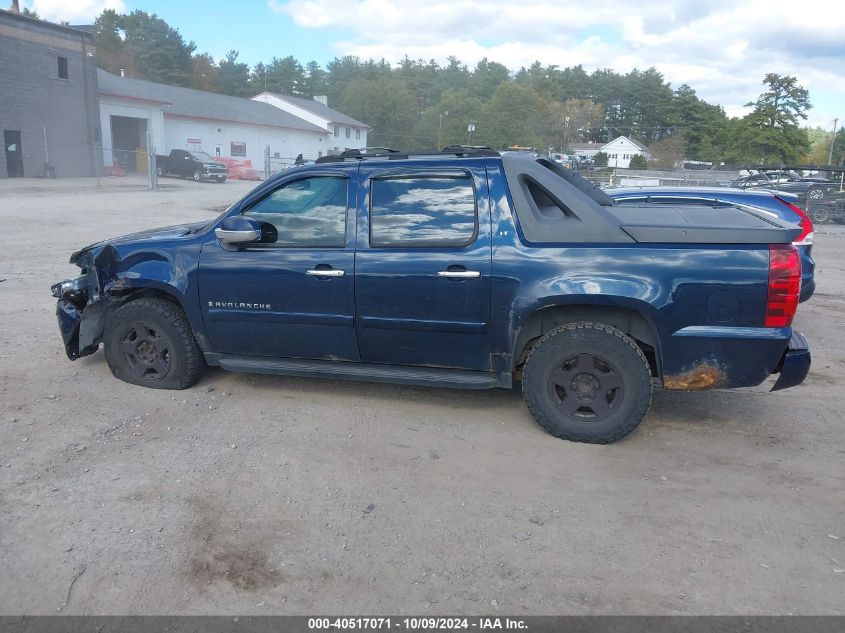 2007 Chevrolet Avalanche 1500 Lt VIN: 3GNEK123X7G110211 Lot: 40517071