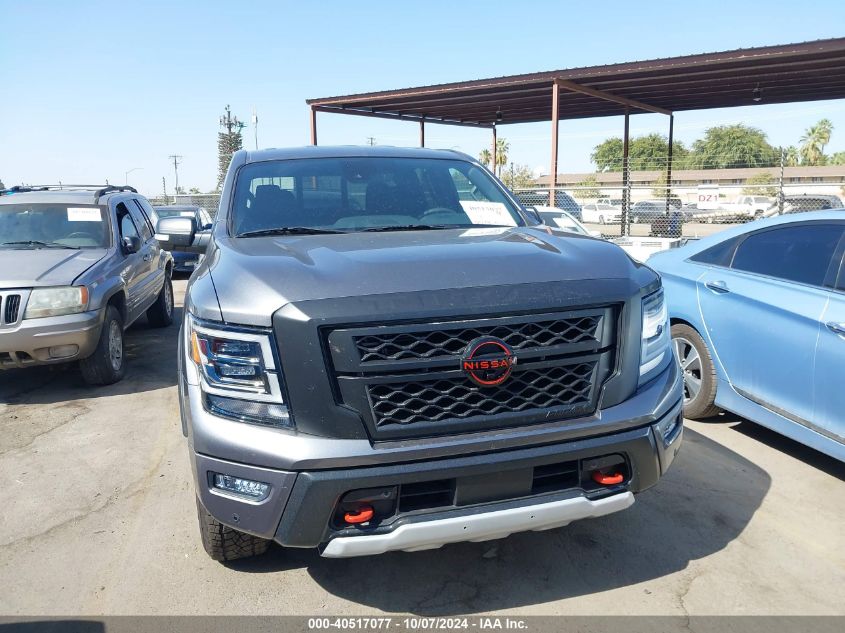 2023 Nissan Titan Pro-4X 4X4 VIN: 1N6AA1ED8PN108783 Lot: 40517077