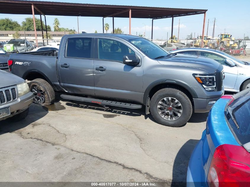 2023 Nissan Titan Pro-4X 4X4 VIN: 1N6AA1ED8PN108783 Lot: 40517077