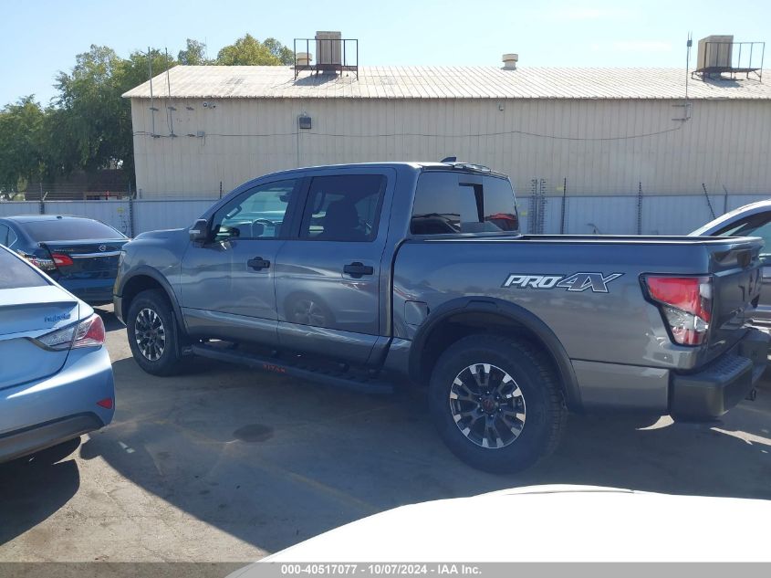 2023 Nissan Titan Pro-4X 4X4 VIN: 1N6AA1ED8PN108783 Lot: 40517077