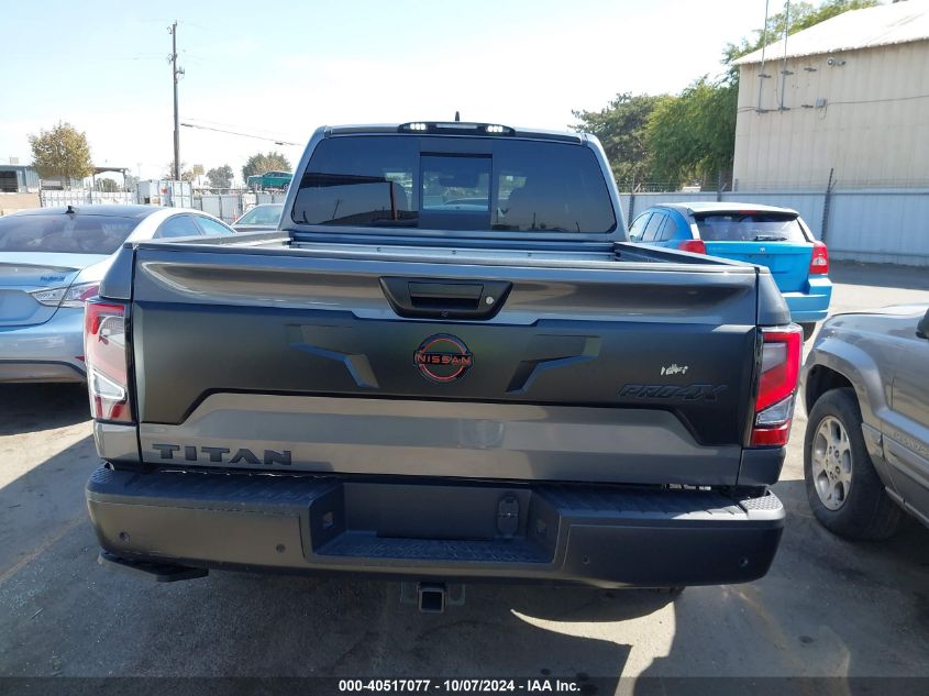 2023 Nissan Titan Pro-4X 4X4 VIN: 1N6AA1ED8PN108783 Lot: 40517077