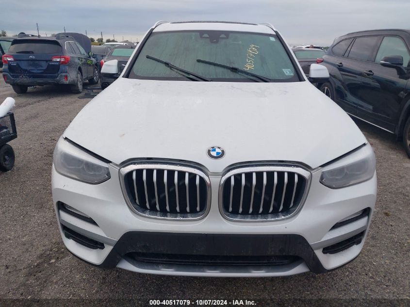 VIN 5UXTR9C58KLD93313 2019 BMW X3, Xdrive30I no.12