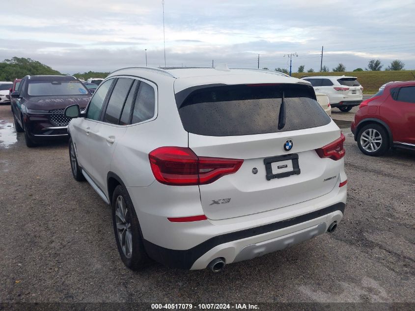 VIN 5UXTR9C58KLD93313 2019 BMW X3, Xdrive30I no.3