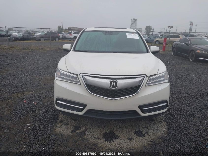 VIN 5FRYD4H49EB507041 2014 ACURA MDX no.12