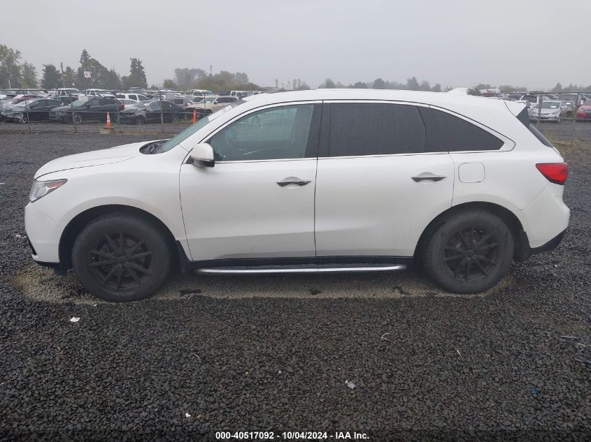 VIN 5FRYD4H49EB507041 2014 ACURA MDX no.14