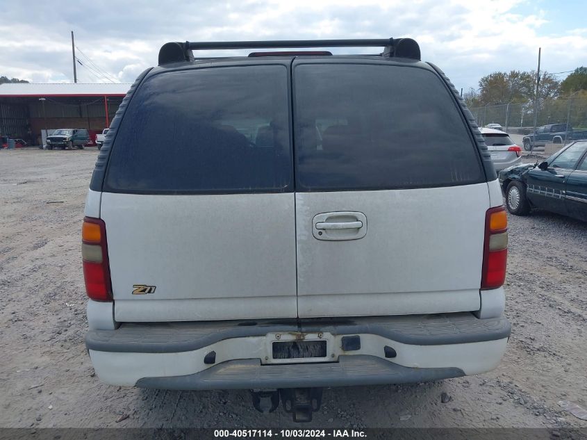 2002 Chevrolet Tahoe Z71 VIN: 1GNEK13Z12R324838 Lot: 40517114