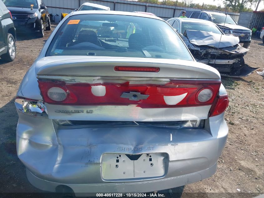 2004 Chevrolet Cavalier Ls Sport VIN: 1G1JH52F747119939 Lot: 40517228