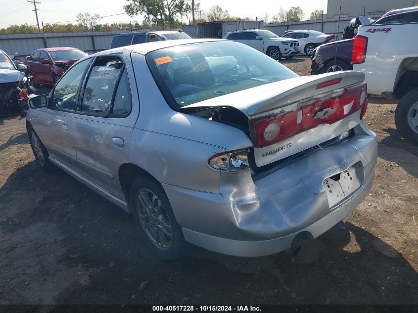 2004 Chevrolet Cavalier Ls Sport VIN: 1G1JH52F747119939 Lot: 40517228