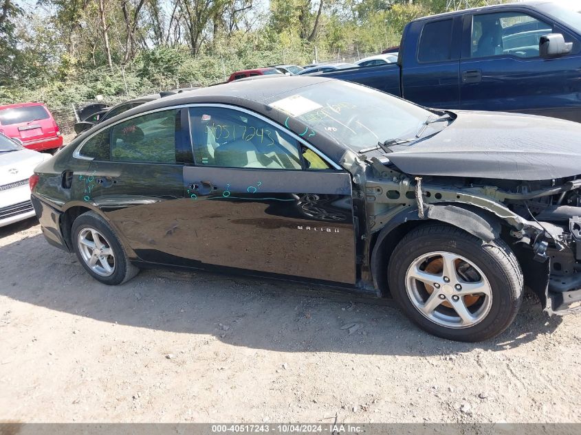 2016 Chevrolet Malibu Ls VIN: 1G1ZB5ST5GF206808 Lot: 40517243